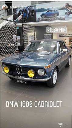 BMW 1602 1.6 CABRIOLET 8V GASOLINA 2P MANUAL